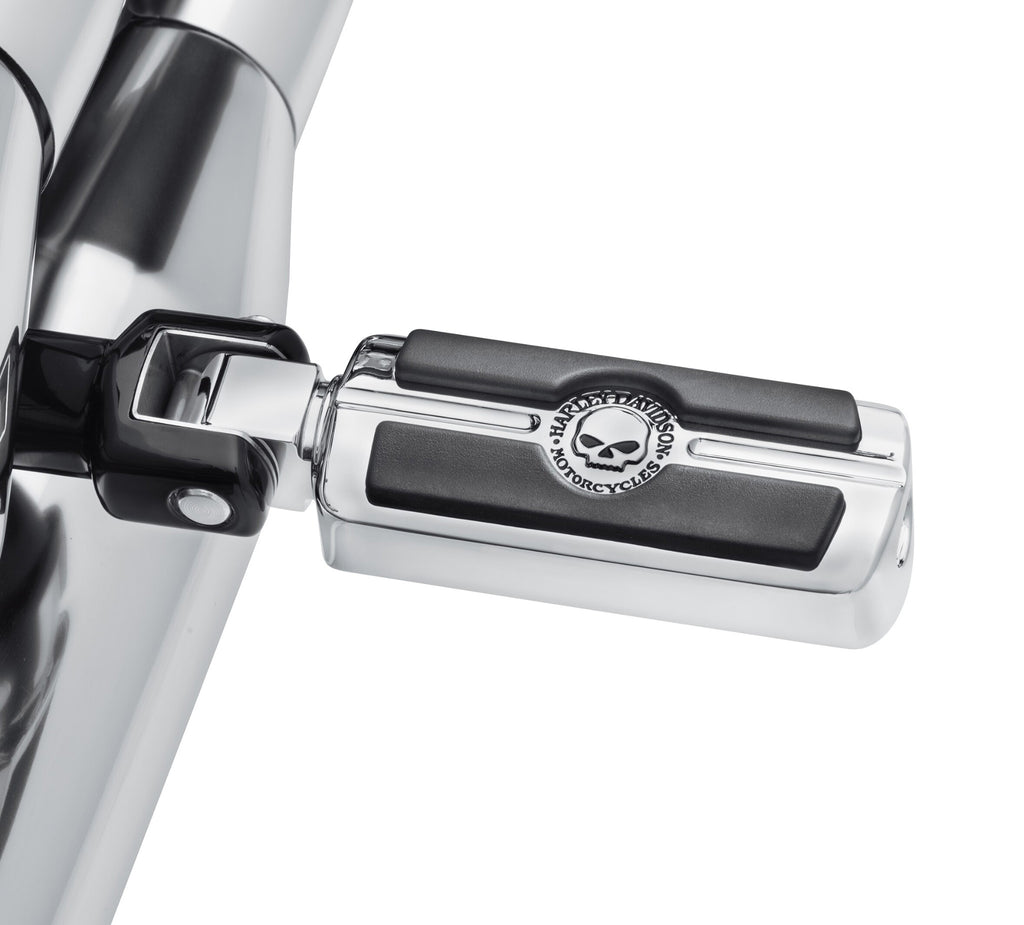 Harley-Davidson Willie G Skull Passenger Footpegs Chrome