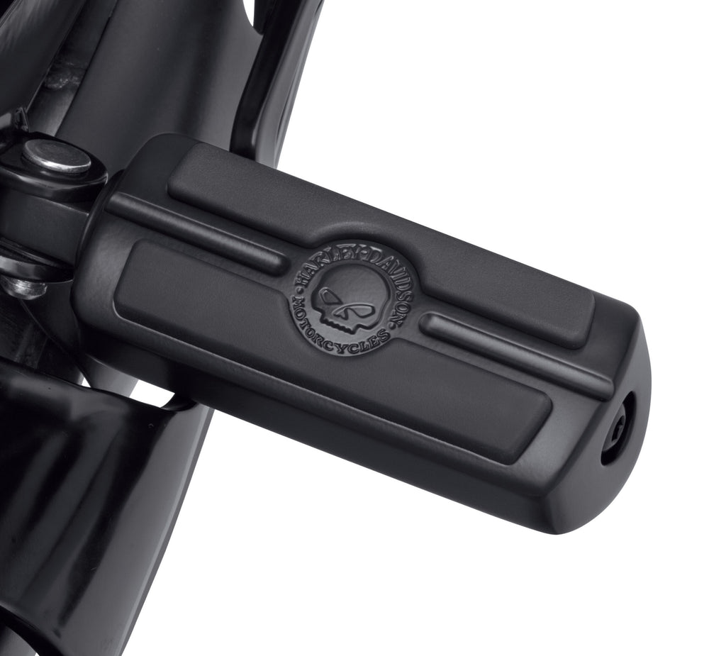 Harley-Davidson Willie G Skull Footpegs Black