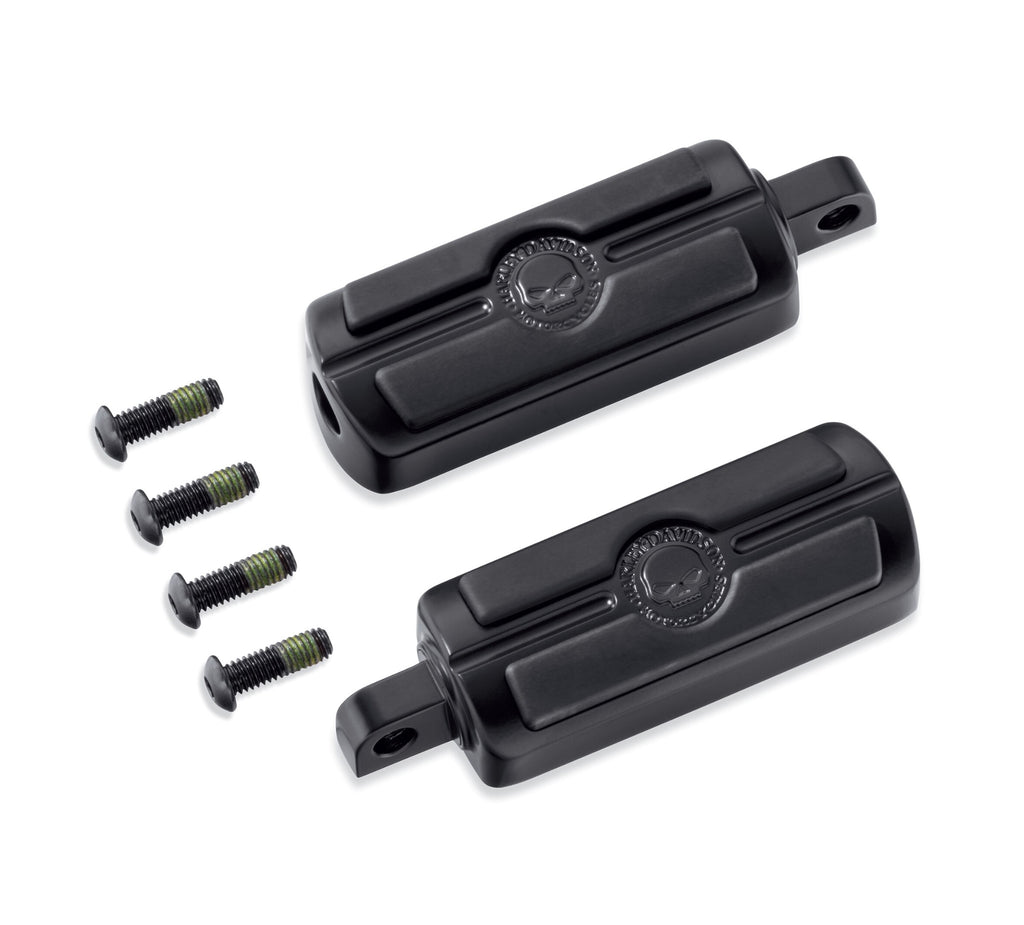 Harley-Davidson Willie G Skull Footpegs Black