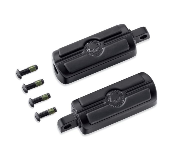 Harley-Davidson Willie G Skull Footpegs Black