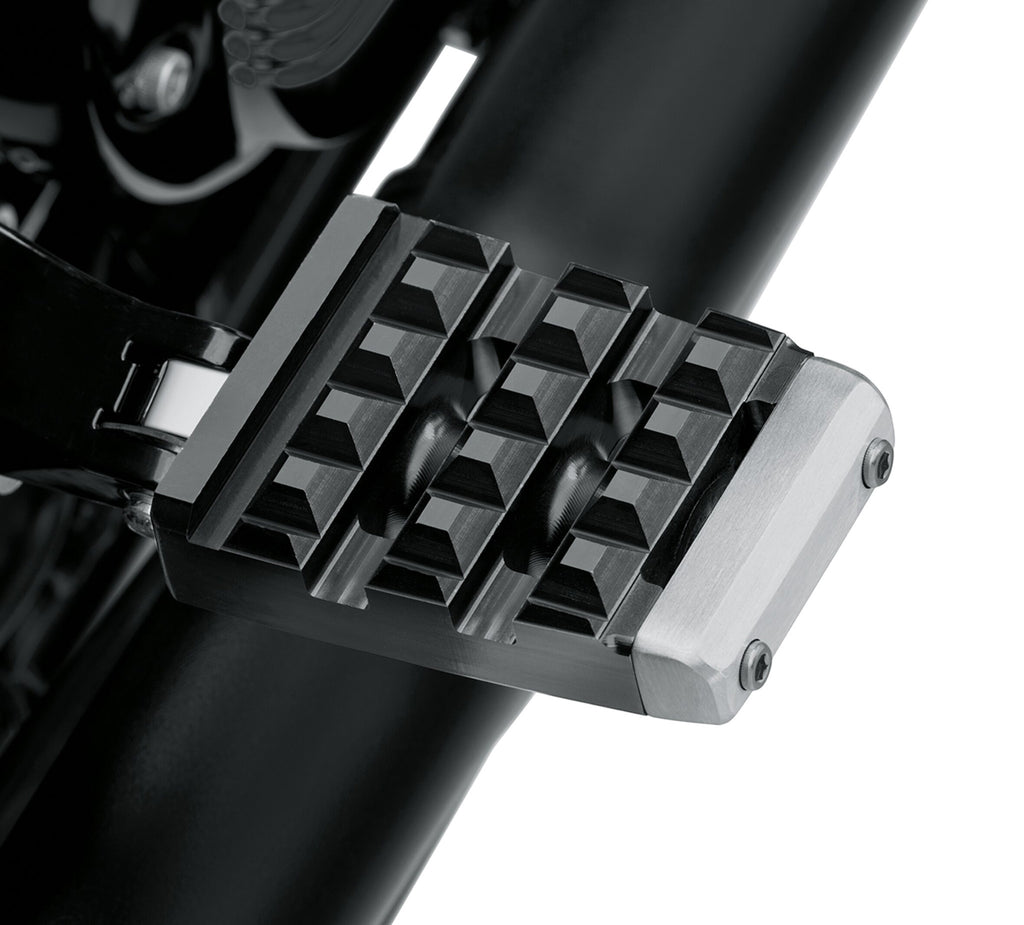 Harley-Davidson Dominion Passenger Footpegs Gloss Black