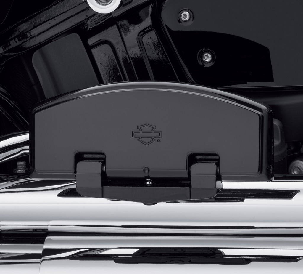 Harley-Davidson Classic Passenger Footboard Pan Kit Black