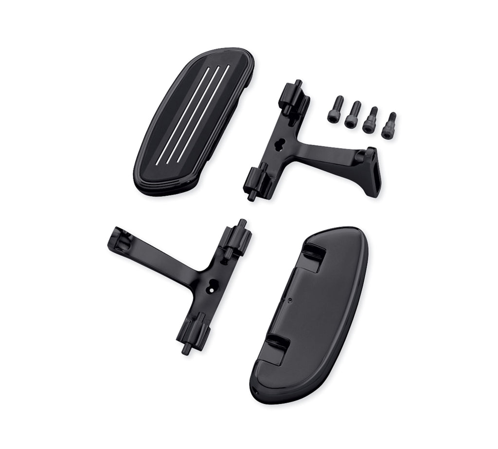 Harley-Davidson Streamliner Passenger Footboard Kit Gloss Black
