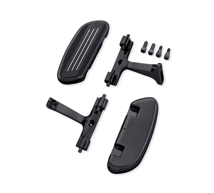 Harley-Davidson Streamliner Passenger Footboard Kit Gloss Black