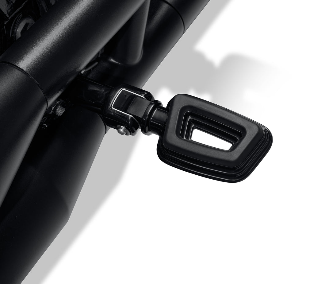 Harley-Davidson Empire Passenger Footpegs Black Anodized