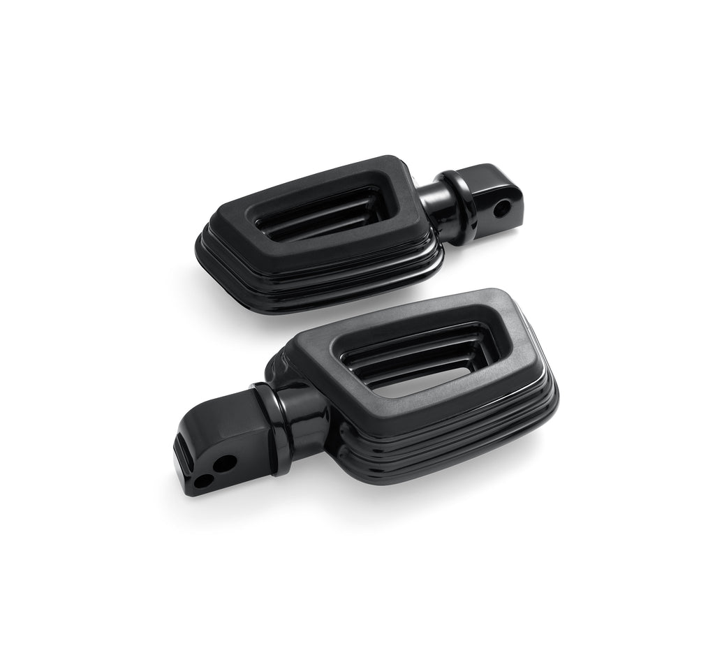 Harley-Davidson Empire Passenger Footpegs Black Anodized