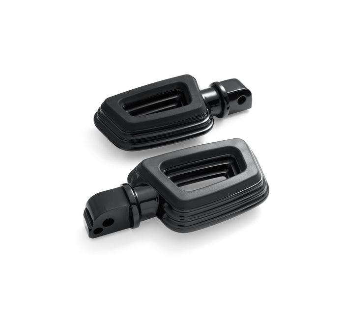 Harley-Davidson Empire Passenger Footpegs Black Anodized