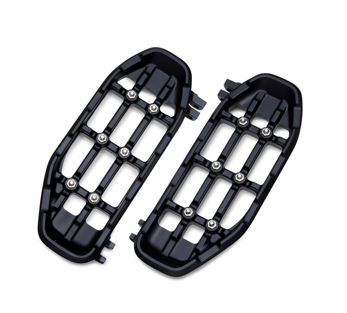 Harley-Davidson Redline Rider Footboard Kit Black Anodized