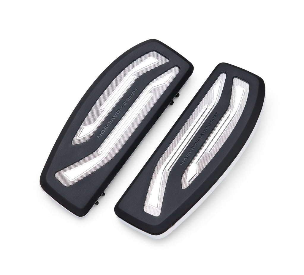 Harley-Davidson Carbide Rider Footboards Chrome