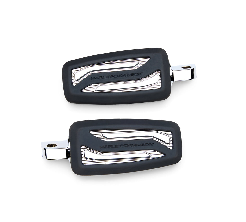 Harley-Davidson Carbide Passenger Footpegs Chrome