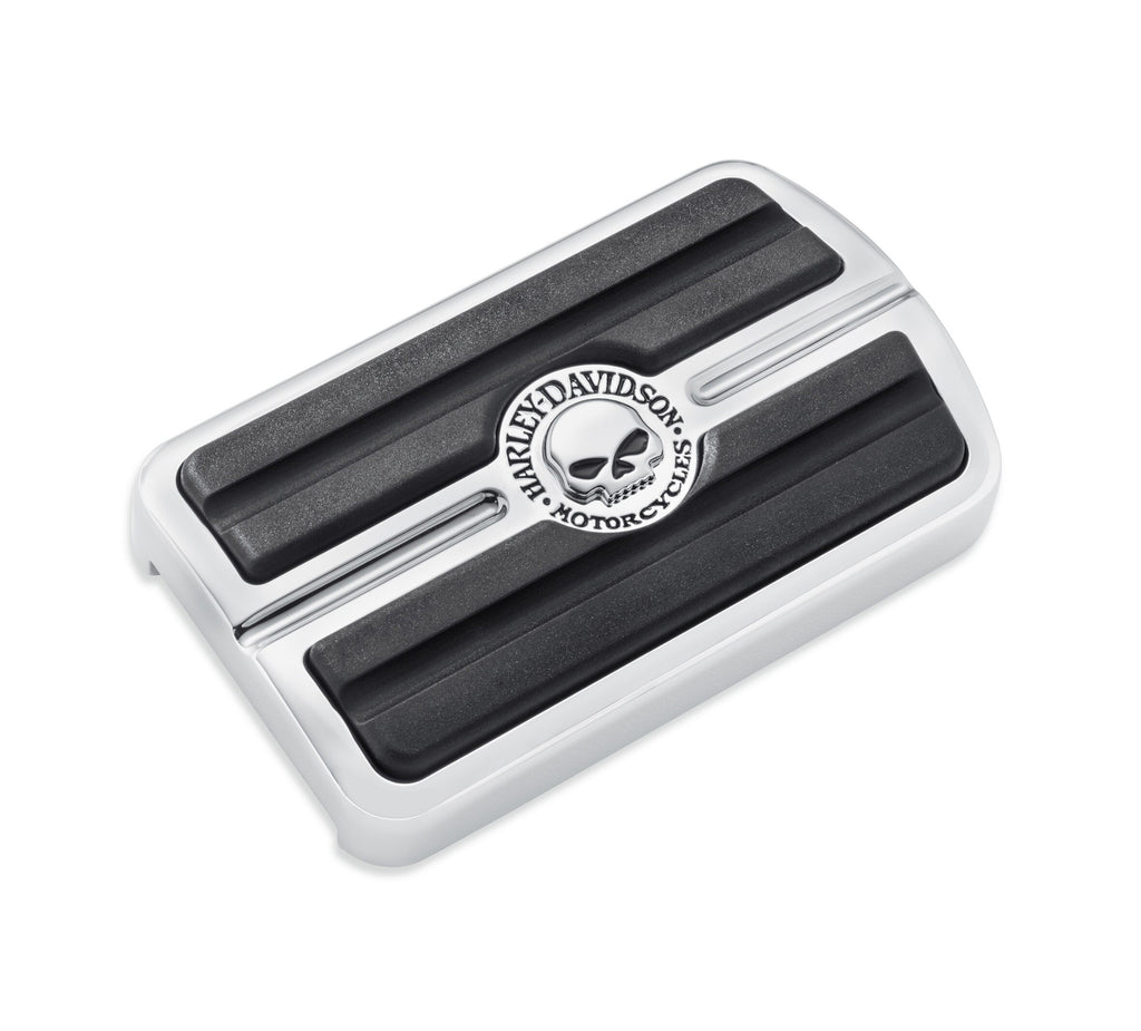 Harley-Davidson Willie G Skull Brake Pedal Pad Large Chrome