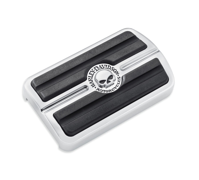 Harley-Davidson Willie G Skull Brake Pedal Pad Large Chrome