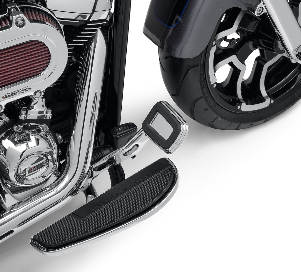 Harley-Davidson Empire Large Rear Brake Pedal Pad Chrome