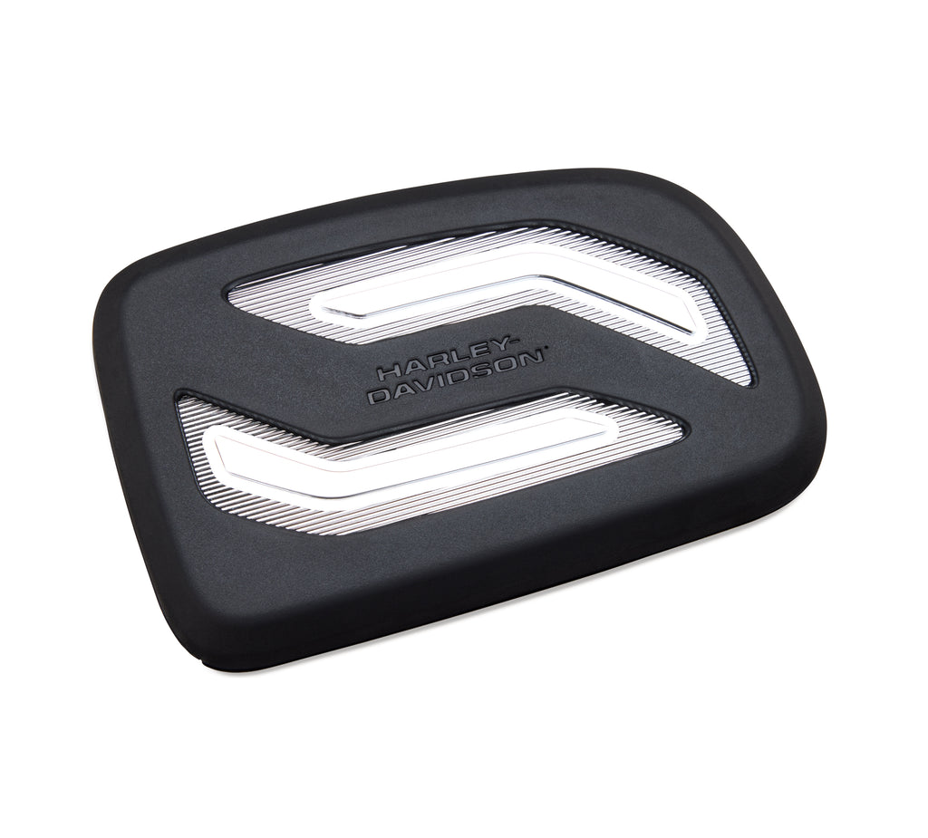 Harley-Davidson Carbide Brake Pedal Pad Chrome