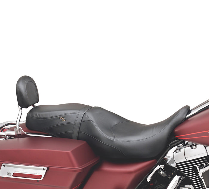 Low-Profile Leather Bucket Seat