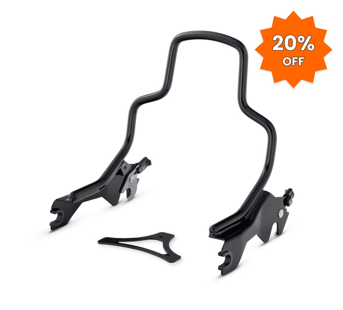 Harley-Davidson HoldFast Sissy Bar Upright Short Gloss Black - 20% OFF