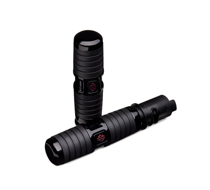 Harley-Davidson Kahuna Hand Grips Gloss Black