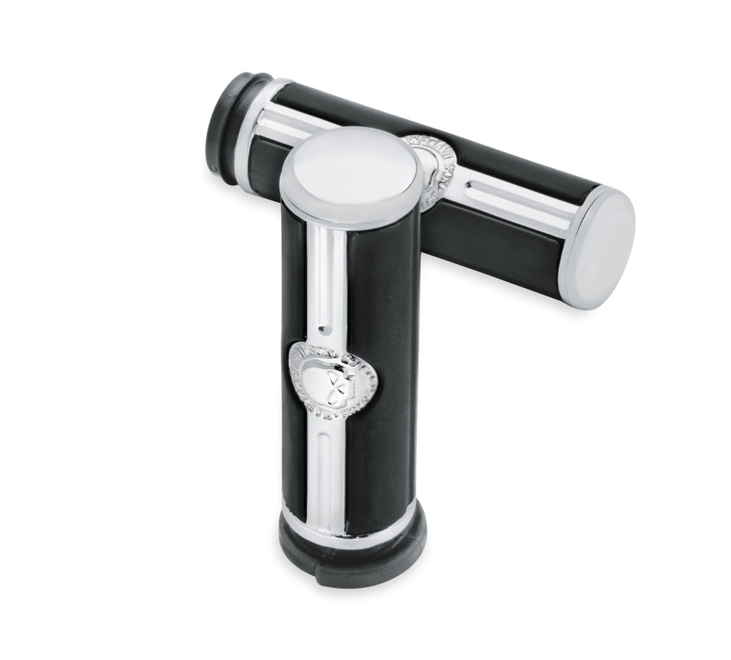 Harley-Davidson Willie G Skull Hand Grips Chrome