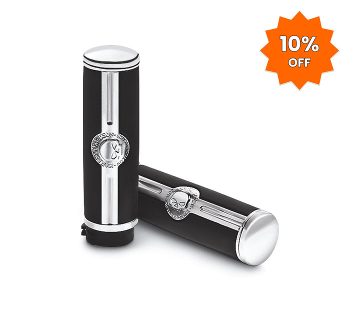 Harley-Davidson Willie G Skull Hand Grips - 10% OFF