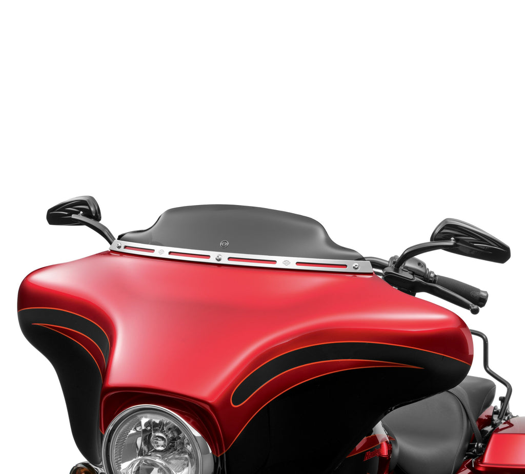 Harley-Davidson Wind Splitter Windshield Dark Smoke