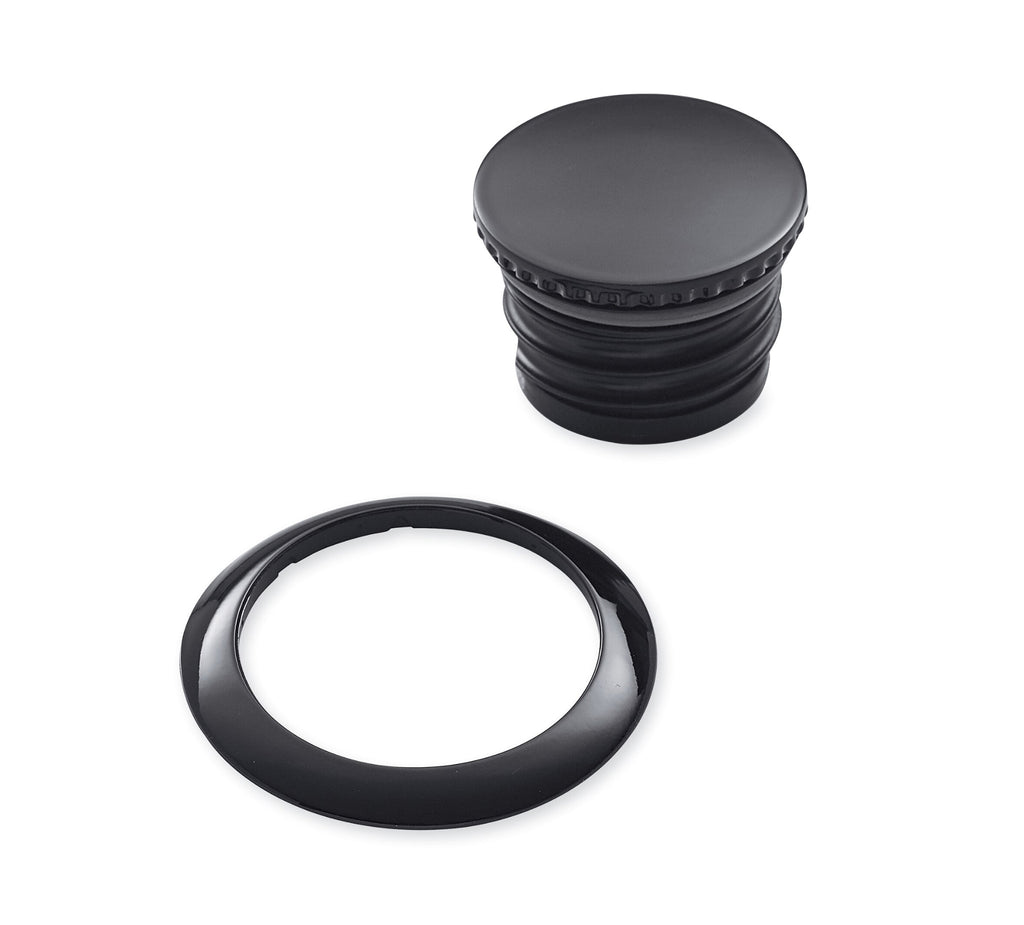 Harley-Davidson Flush-Mount Fuel Cap Gloss Black