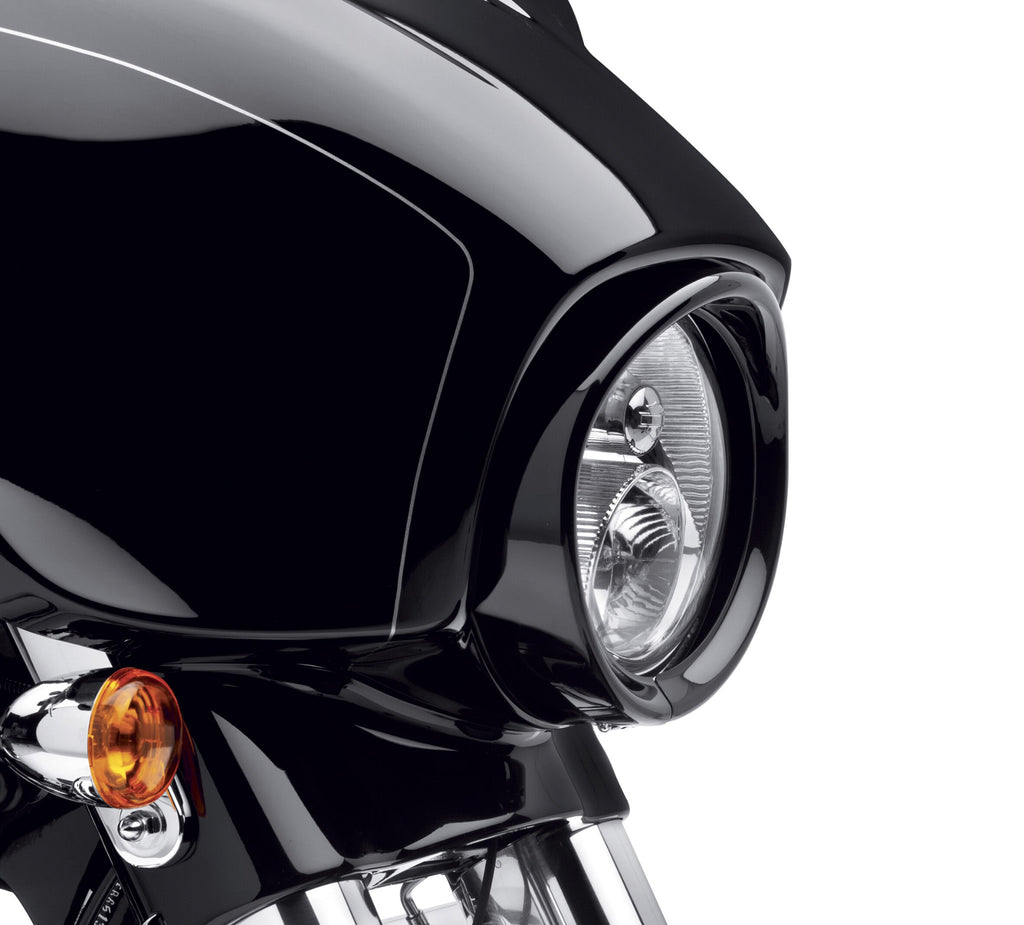 Harley-Davidson 7 in. Visor Style Headlamp Trim Ring