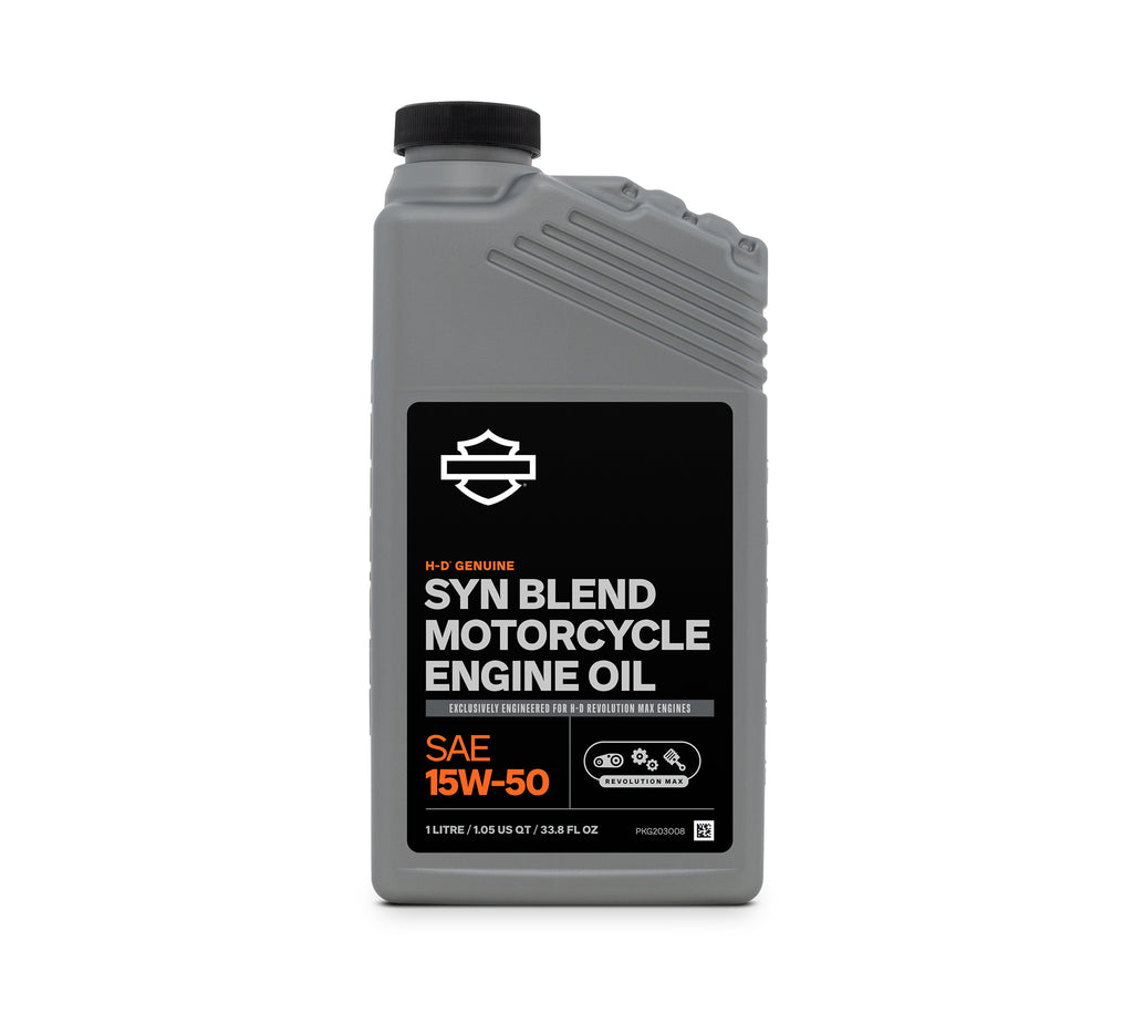 Harley-Davidson Genuine SYN Blend Motorcycle Oil