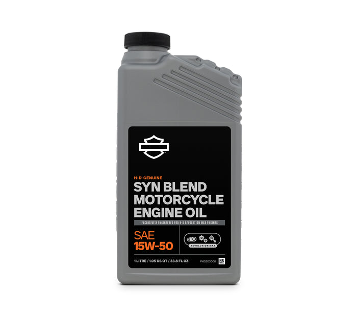 Harley-Davidson Genuine SYN Blend Motorcycle Oil