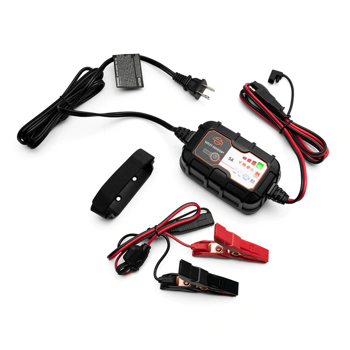 Harley-Davidson 5.0 Amp Dual-Mode Battery Charger