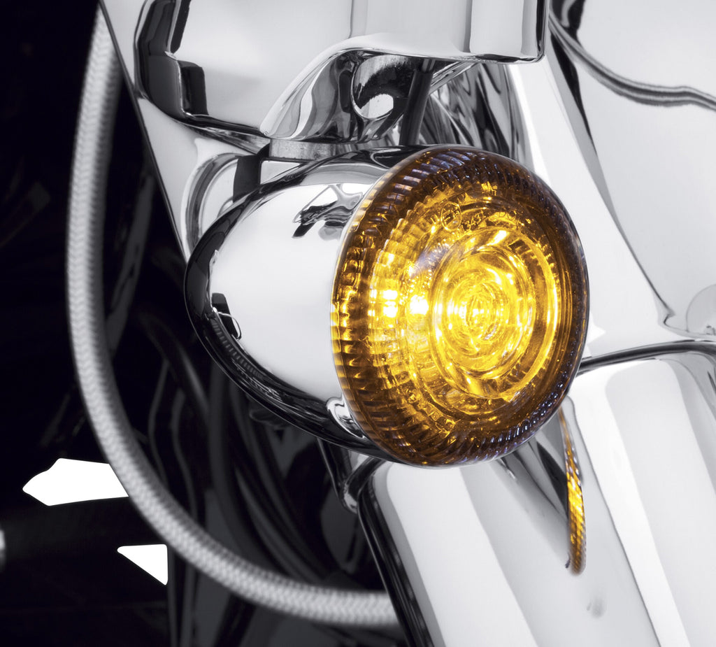 Harley-Davidson LED Bullet Turn Signal Insert Kit Amber