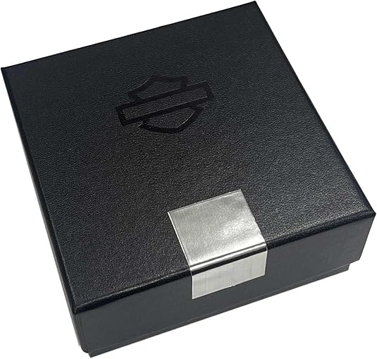 Harley-Davidson Women's Harley Script Adjustable Bangle Bracelet, Silver