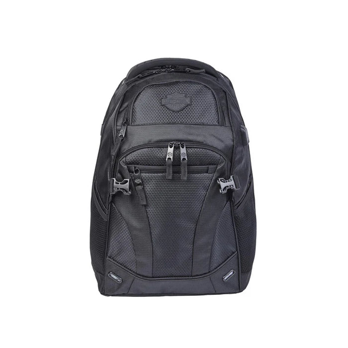 Harley-Davidson® Renegade II Hi-Tech External USB Port Backpack - Black