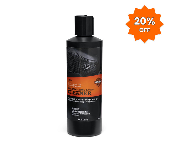 Harley-Davidson Seat, Saddlebag, and Trim Cleaner 236 ml - 20% OFF