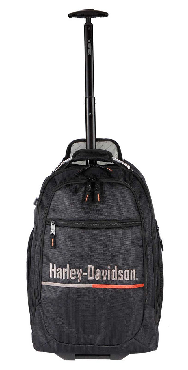 Harley-Davidson On Tour Charging Wheeling Backpack Midnight 93826 MIDNIGHT
