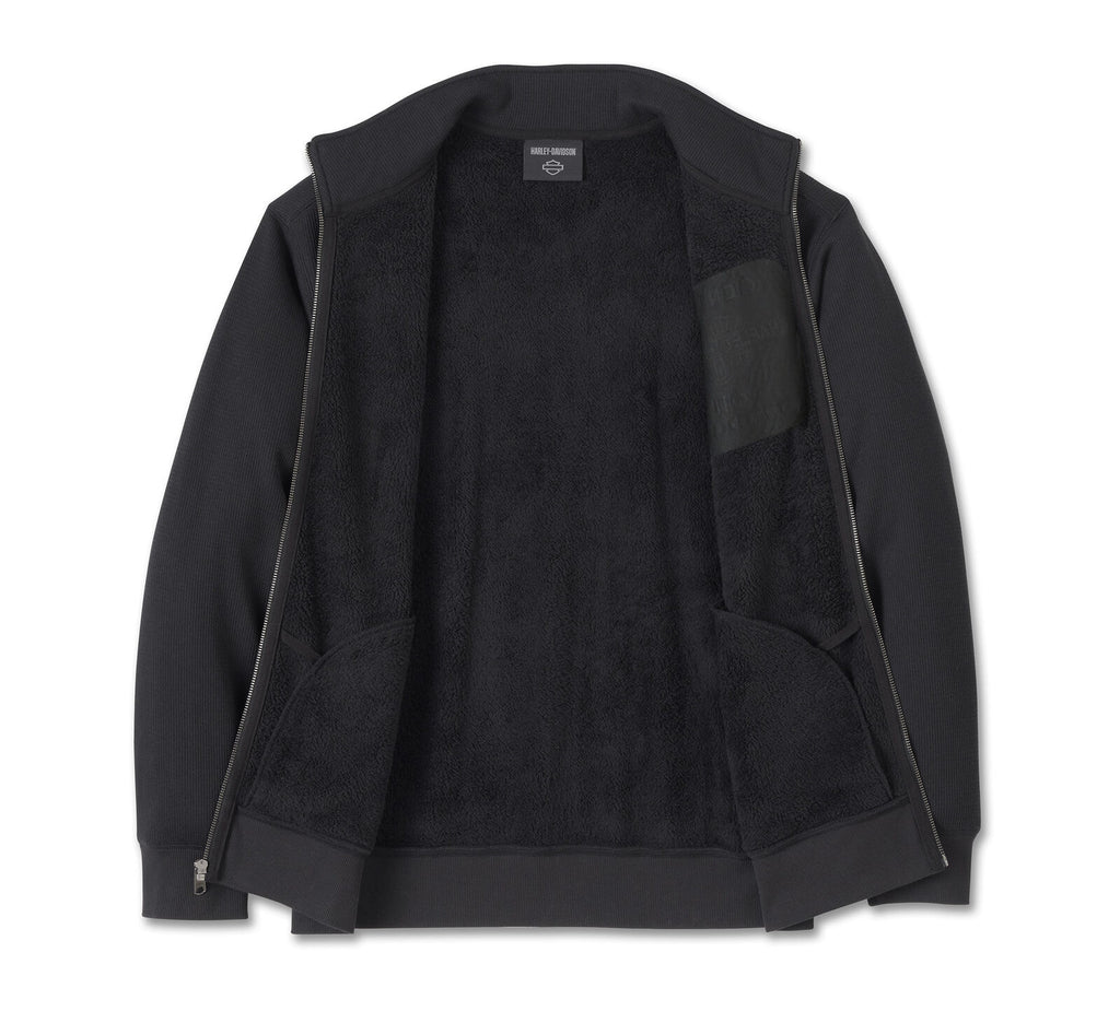 Harley-Davidson Men's Genuine Bar & Shield Track Jacket - Harley Black