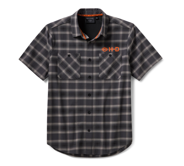 Harley-Davidson Men's H-D TECH Vented Stretch Comfort Shirt 96295-26VM