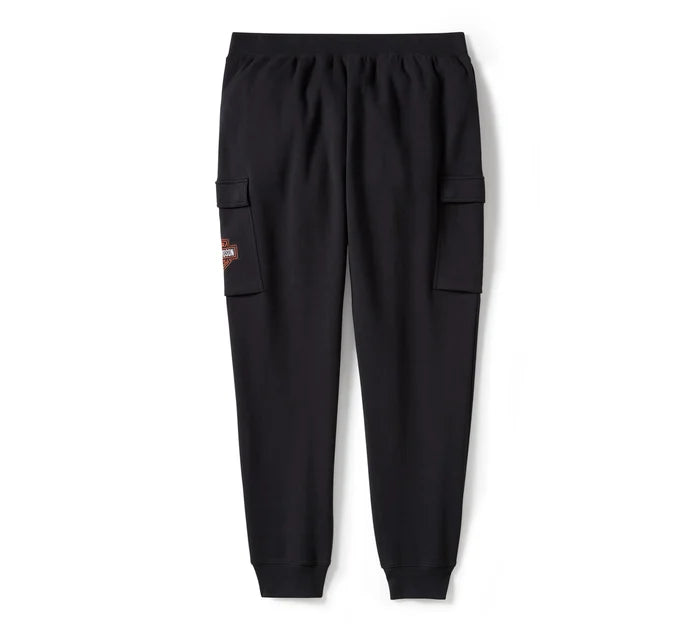 Men's Essential Fleece Cargo Pant - Harley Black