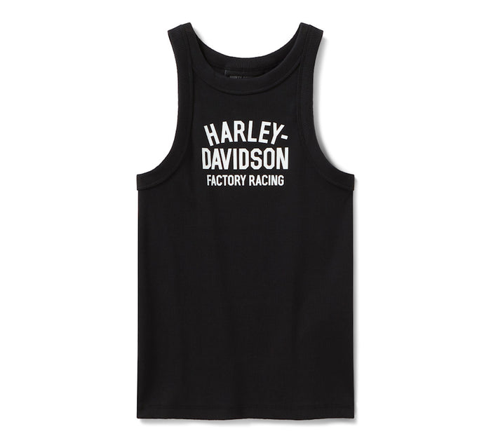 Women's Factory Racing Fanwear Racer Tank - Harley Black