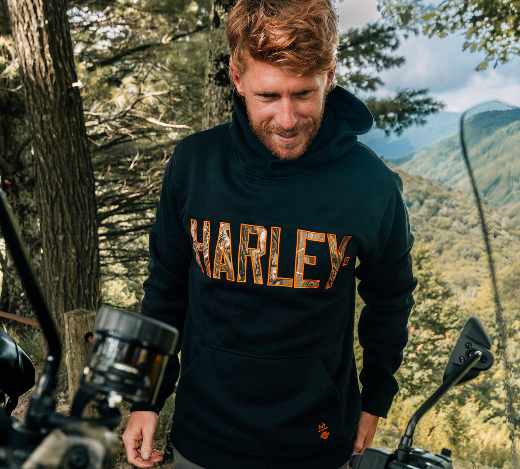 Harley-Davidson Men's Realtree Solid Pullover Hoodie 96410-26VM