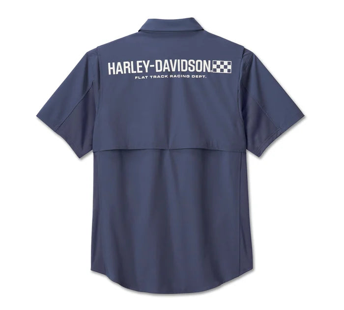 Men's Wicked Short Sleeved Performance Shirt - Harley Grey