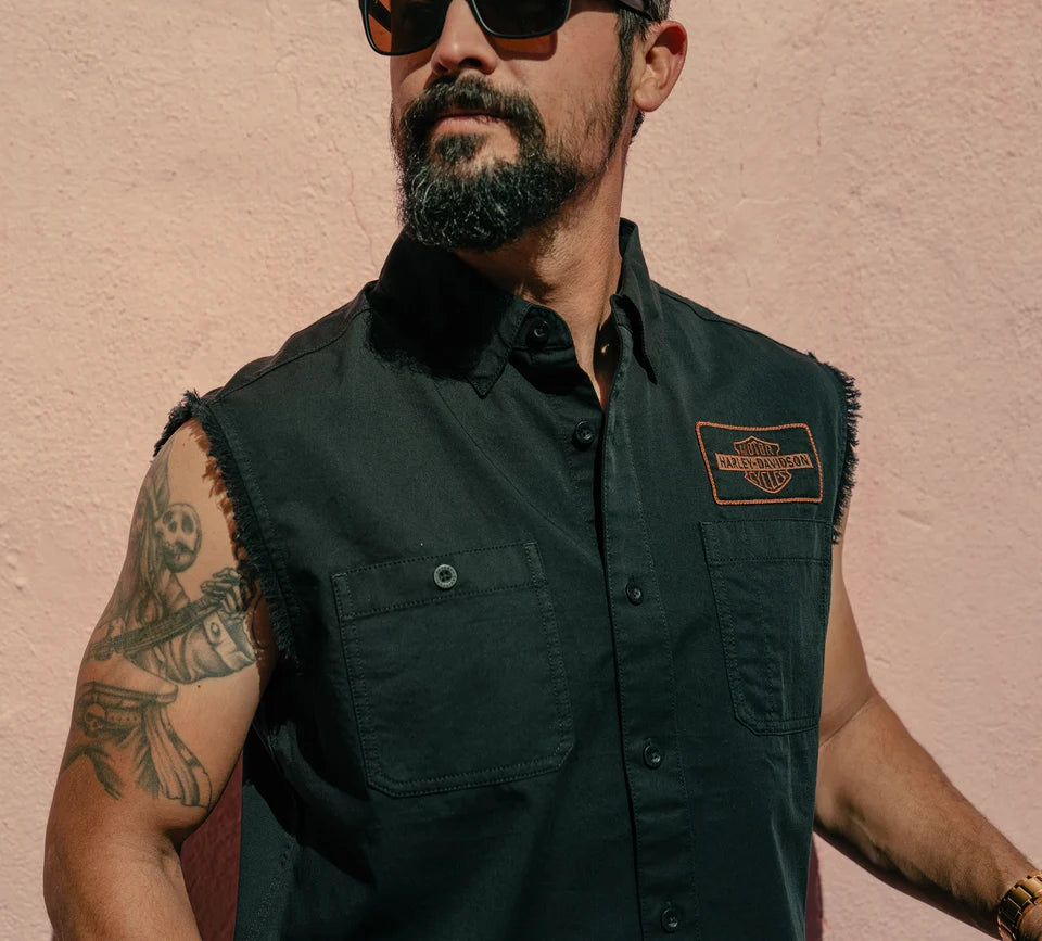 Men's V-Twin Equipped Solid Blowout - Harley Black