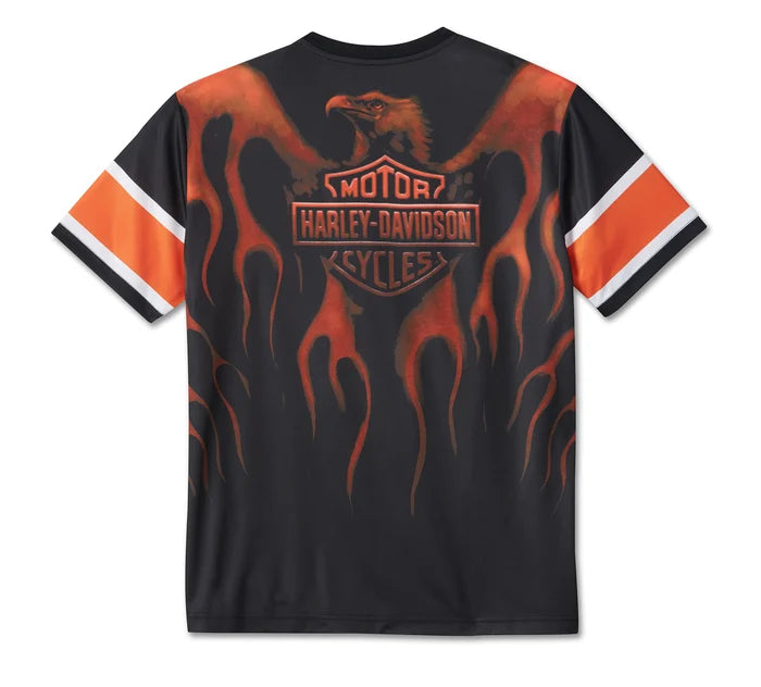 Men's Burning Eagle Short Sleeve Tee