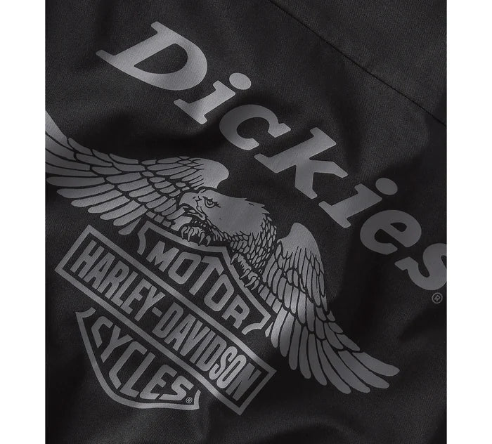 Men's Dickies x H-D Eagle Short Sleeve Work Shirt - Anthracite