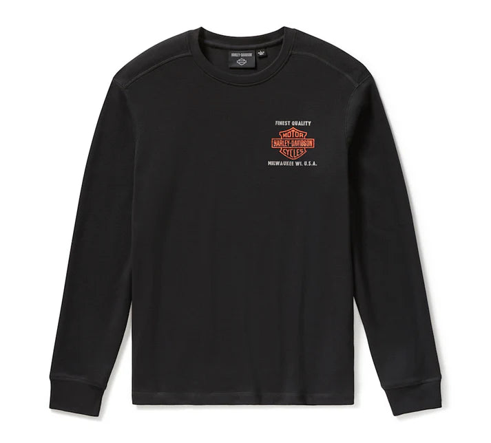 Harley-Davidson® Men's Parts & Service Long Sleeve Thermal - Harley Black