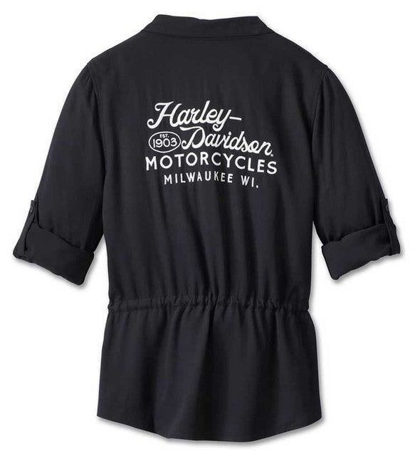 Harley-Davidson® Women's Revolution Drawstring Waist Shirt