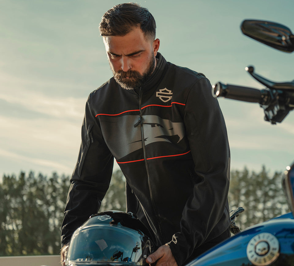 Men's Screamin' Eagle Soft Shell Riding Jacket