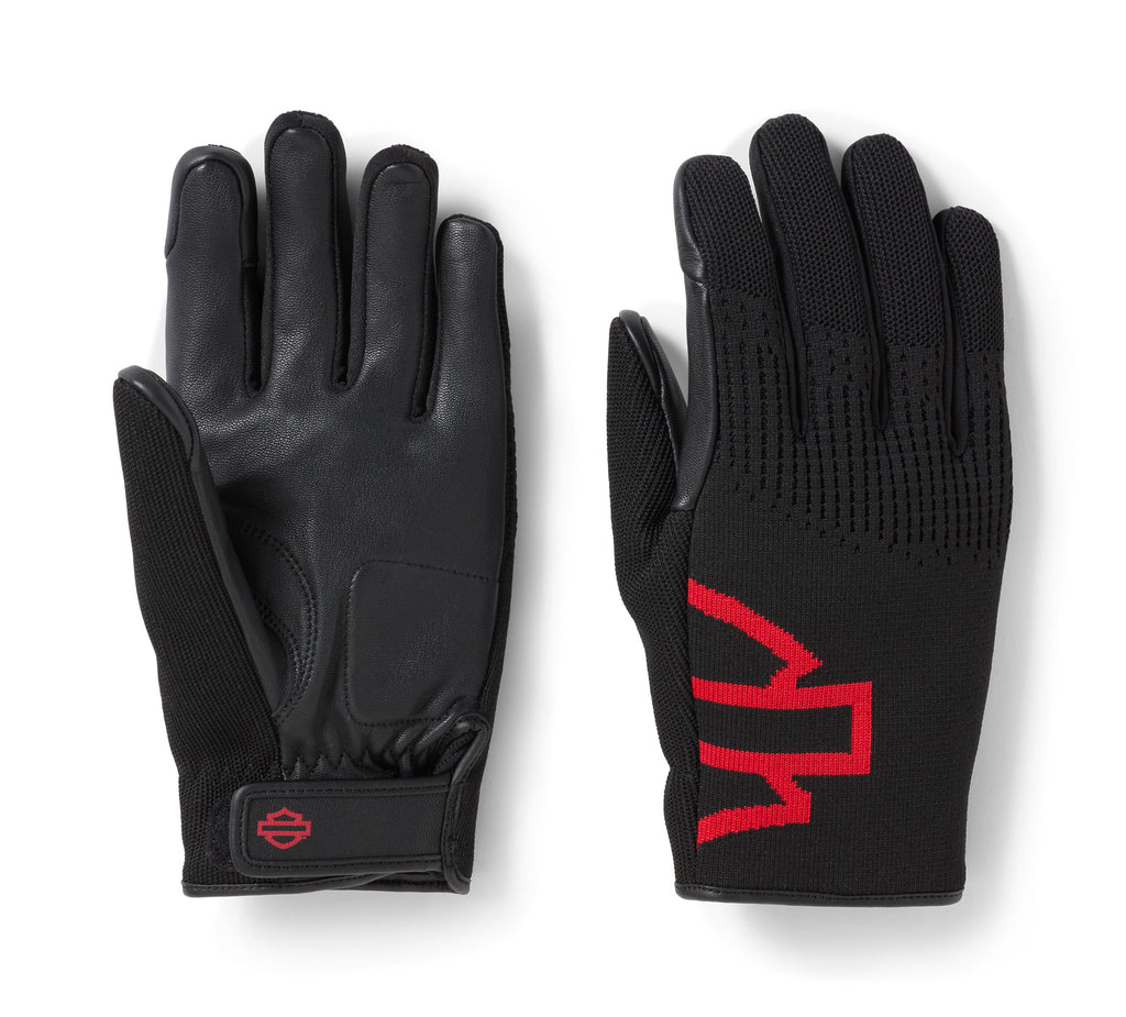 Harley-Davidson Men's H-D Dyna Knit Riding Gloves