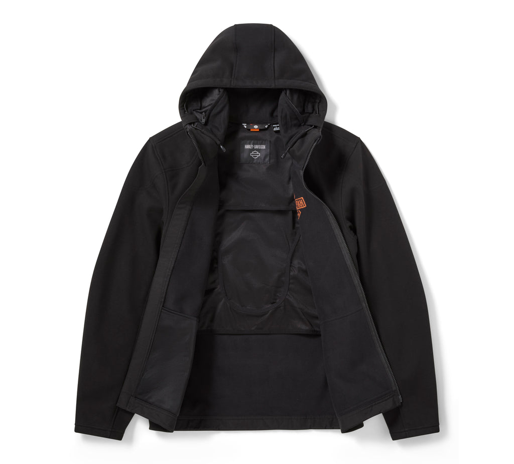 Harley-Davidson Men's Realtree Deflector Hooded Riding Fleece