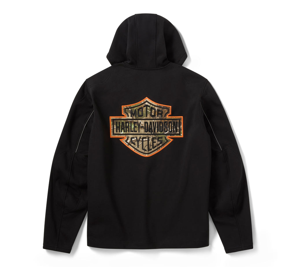 Harley-Davidson Men's Realtree Deflector Hooded Riding Fleece