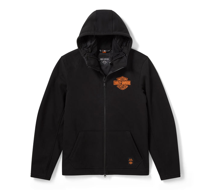 Harley-Davidson Men's Realtree Deflector Hooded Riding Fleece